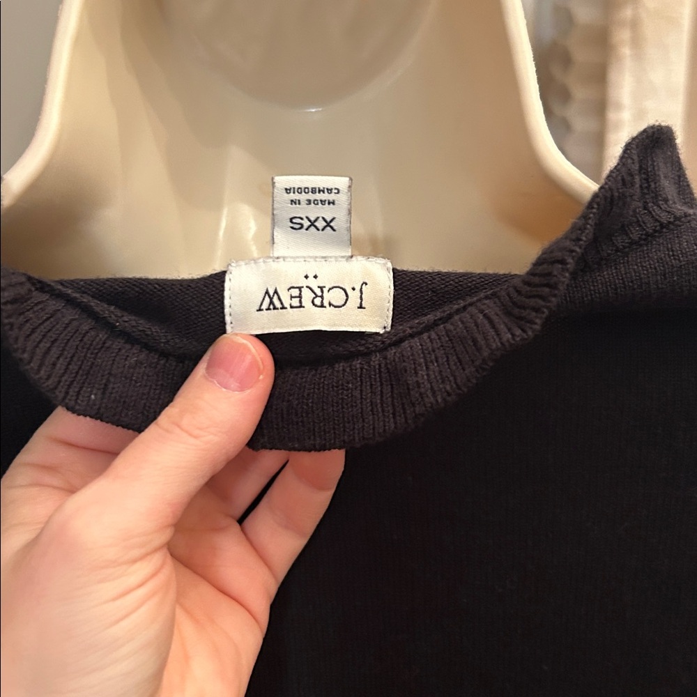 J.Crew Ruffle Collar Sweater - Picture 3 of 3